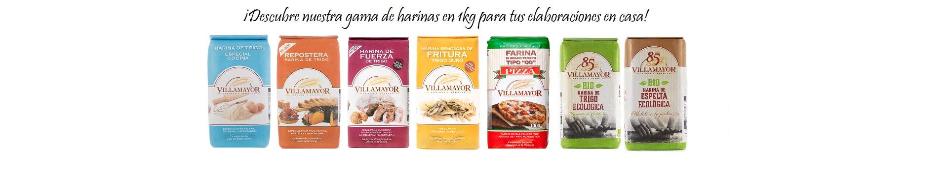 nuestra gama de harinas en 1kg